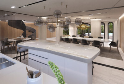cocina y comedor casa reformada