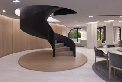 escaleras de diseño vivienda