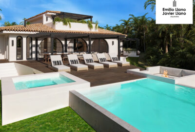 vivienda con piscina
